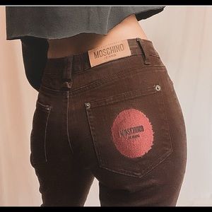 Brown Moschino Jeans